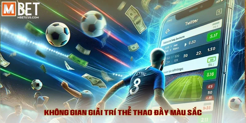 Không gian giải trí thể thao đầy màu sắc