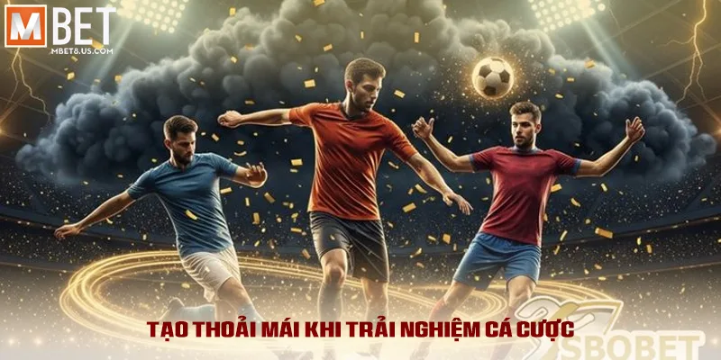 Tạo thoải mái khi trải nghiệm cá cược